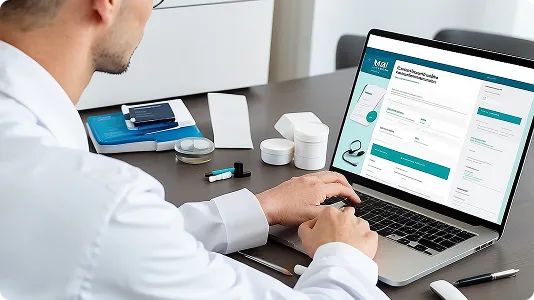 Secure HIPAA-compliant patient portal enabling private hospital communication and record access