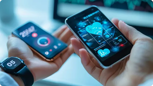 Mobile app for continuous real-time health monitoring of chronic care patients