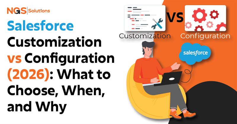 Salesforce Customization vs Configuration (2026) What to Choose, When, and Why