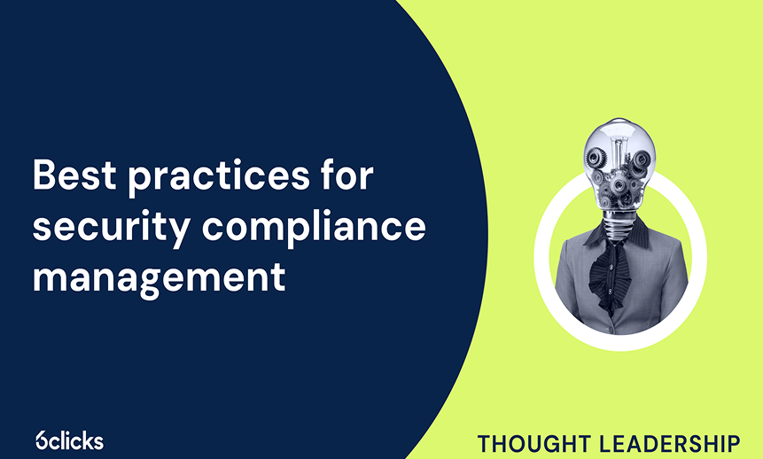 Security, Compliance & Governance Best Practices