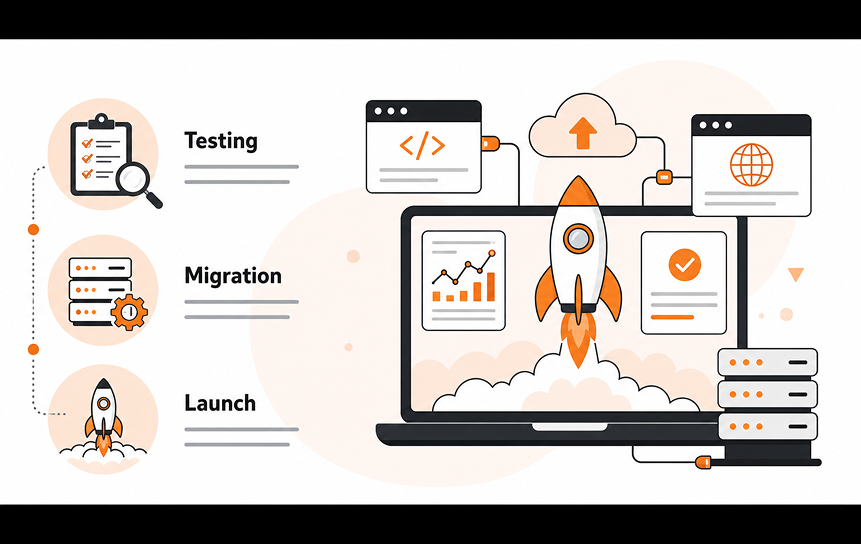 Testing, Migration & Launch