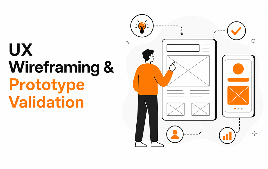 UX Wireframing & Prototype Validation