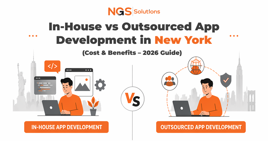 In-House vs Outsourced App Development in New York Cost and Benefits 2026 Guide