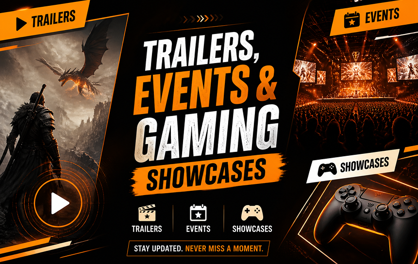 Trailers, Events & Gaming Showcases