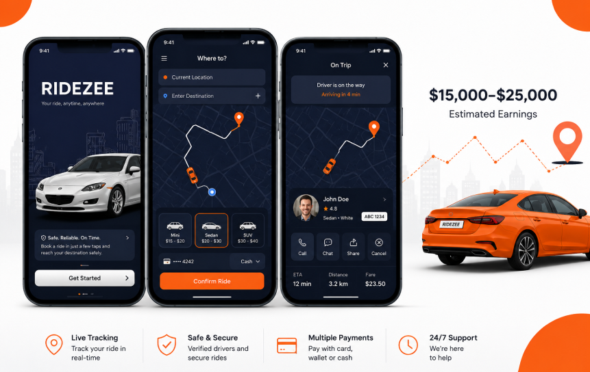 on-demand app like Uber requires maps