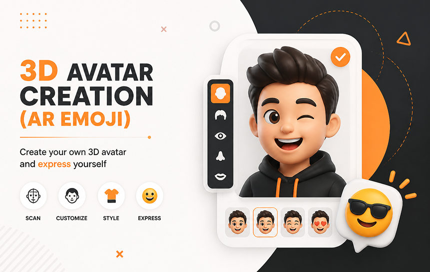 3D Avatar Creation (AR Emoji)