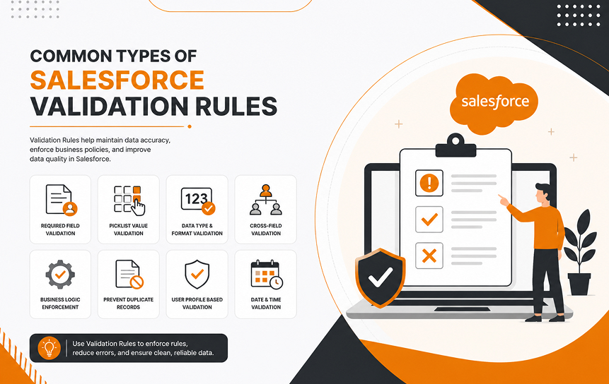 Common Types of Salesforce Validation Rules