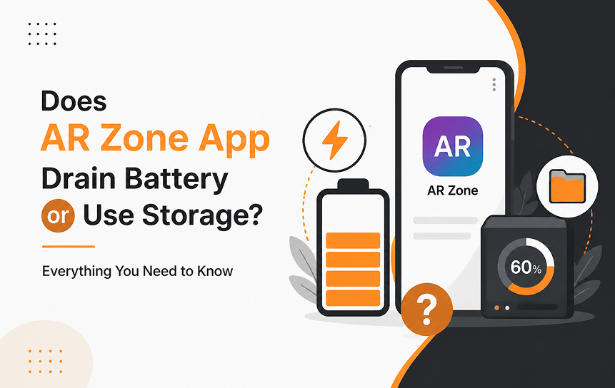 Does AR Zone App Drain Battery or Use Storage_