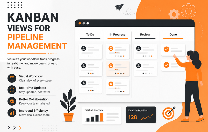Kanban Views for Pipeline Management