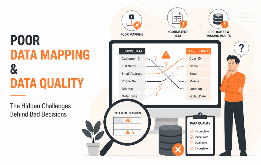 Poor Data Mapping and Data Quality