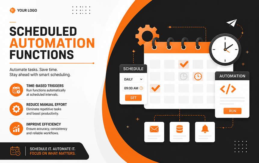 scheduled automation functions