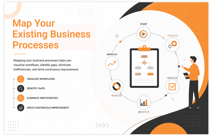 Map Your Existing Business Processes