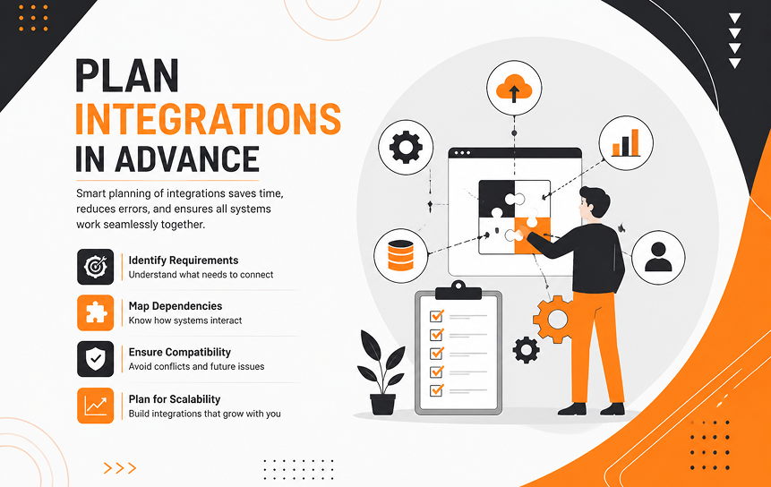 Plan Integrations in Advance