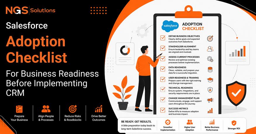 Salesforce Adoption Checklist for Business Readiness Before Implementing CRM