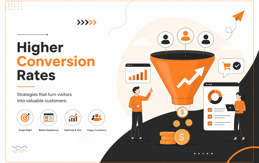 Higher Conversion Rates